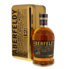 Aberfeldy Highland Single Malt Scotch Whisky 12Y. 40°