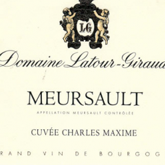 Meursault - Cuvée Charles Maxime